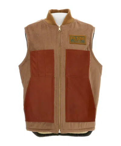 JUNYA WATANABE LOGO ZIP-UP VEST