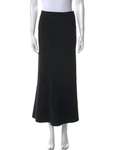 Pre-owned Junya Watanabe Long Skirt In Black