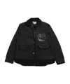 Junya Watanabe Oakley Reversible Zip-up Jacket In Black