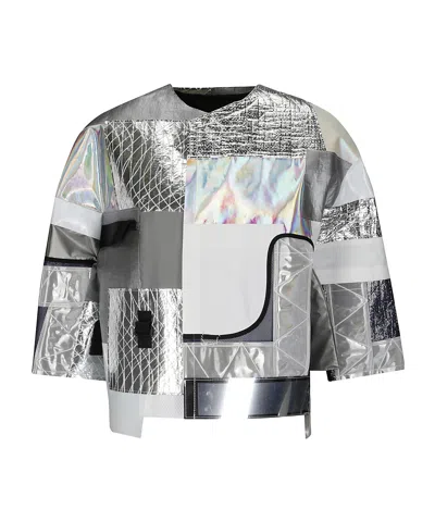 JUNYA WATANABE JUNYA WATANABE PATCHWORK PANELLED JACKET