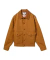 Junya Watanabe X Filson Check-pattern Flap-pocket Jacket In Orange