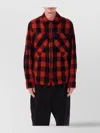 Junya Watanabe Long Sleeve Shirt Jacket With Flap Pockets In Multi