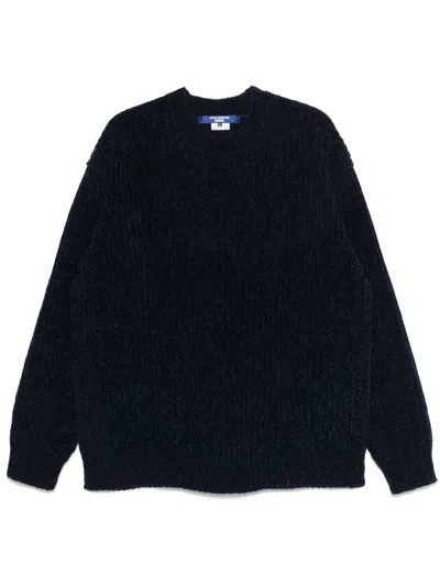 Junya Watanabe Long-sleeved Sweater In Black