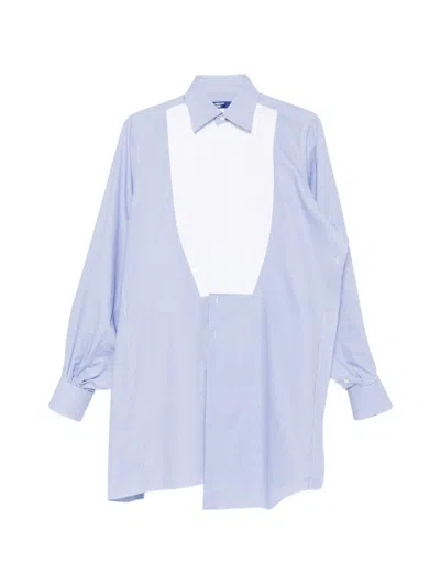 Junya Watanabe Long-sleeve Shirt In Blue