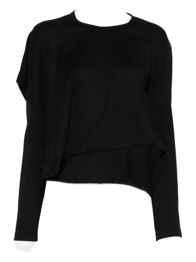 Junya Watanabe Longsleeve Top In Black