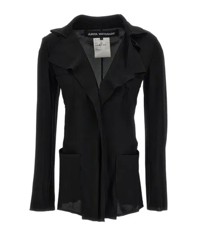 Junya Watanabe Long-sleeved Casual Jacket In Black