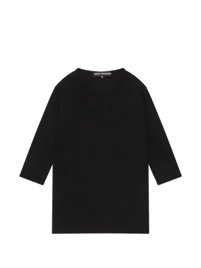 Junya Watanabe Long-sleeves T-shirt In Black