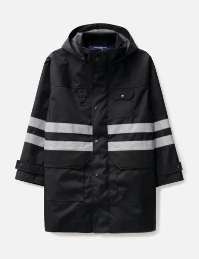 Junya Watanabe Man 3m Stripe Jacket In Black