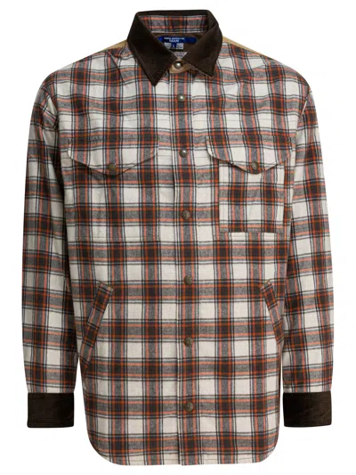 Junya Watanabe Man Brown Cotton Jacket