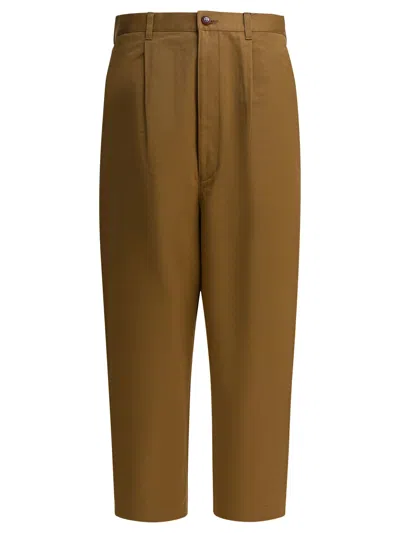 Junya Watanabe X Carhartt Wip Tailored Pants In Brown