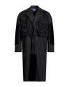 Junya Watanabe Patchwork Coat Featuring Multiple Pockets In Black