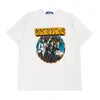 Junya-watanabe-man Cotton T-shirt In White In Nero Neri E Grigi