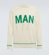 MAN真丝提花毛衣