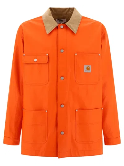 Junya Watanabe Man " X Carhartt" Jacket In Orange