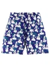 JUNYA WATANABE JUNYA WATANABE MAN "JUNYA WATANABE X LOUSY LIVIN" PRINTED SHORTS