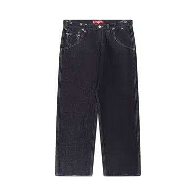 Pre-owned Junya Watanabe Man Linen Denim Trousers 'denim/blue' | Men's Size L