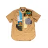 Junya-watanabe-man Men's Shirt In Nero Neri E Grigi