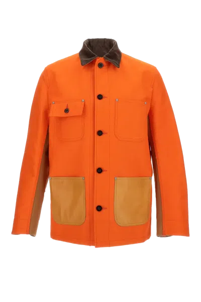 JUNYA WATANABE JUNYA WATANABE MAN MULTI POCKETS JACKET 1-ORANGE
