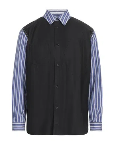 Junya Watanabe Man Shirt Black Size L Cotton, Polyester, Rayon, Polyurethane