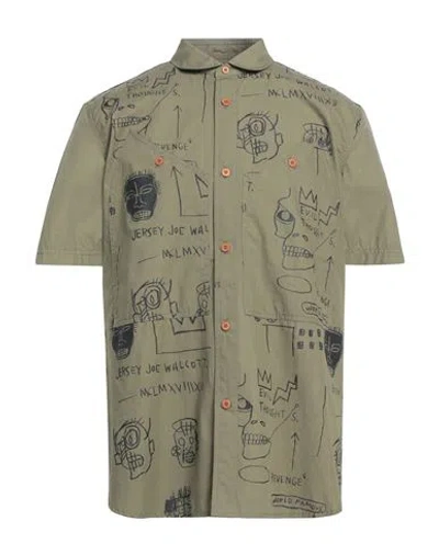 Junya Watanabe Man Shirt Military Green Size L Cotton