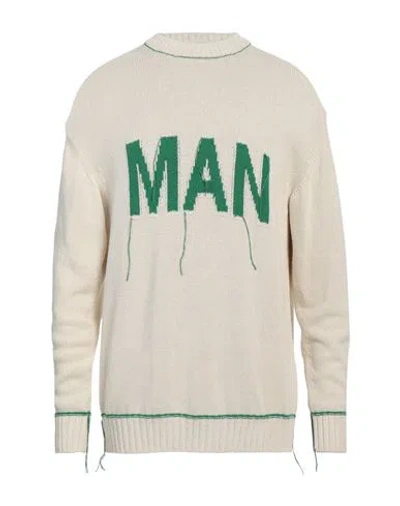 JUNYA WATANABE JUNYA WATANABE MAN SWEATER CREAM SIZE L SILK