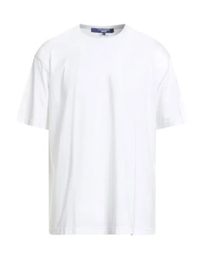 Junya Watanabe Man T-shirt White Size L Cotton
