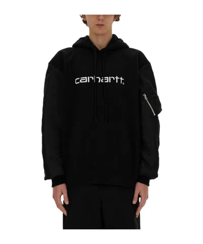 Junya Watanabe Oversized Sweatshirt In Black | ModeSens
