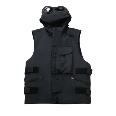 Pre-owned Junya Watanabe Man X C.p. Company Nylon Vest 'black' | Men's Size L