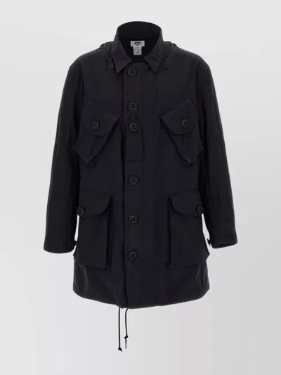 Junya Watanabe Man X C.p. Company Parka With Hood In Black
