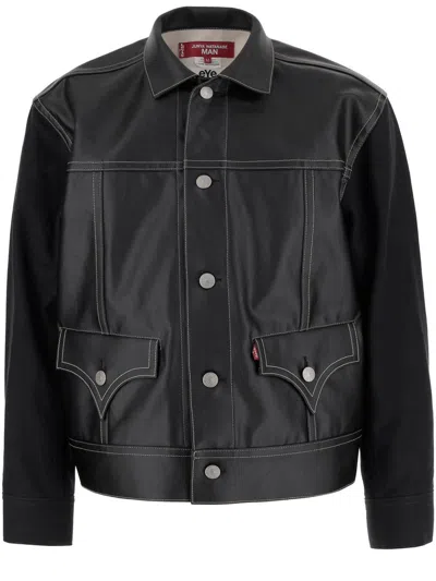 Junya Watanabe X Levi's Coated Jacket In Black