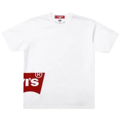 Pre-owned Junya Watanabe Man X Levi's Tee 'white' | Men's Size M