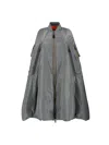 Junya Watanabe Maxi Cape In Gray