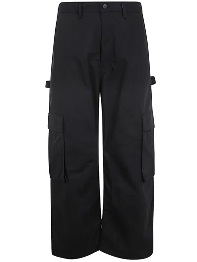 Junya Watanabe Maxi Cotton Cargo In Black