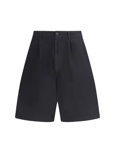 Junya Watanabe Men Bermuda Shirt In Black