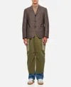 Junya Watanabe Cargo-style Single Breasted Blazer With Utilitarian Pockets In Multi