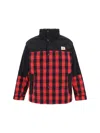 Junya Watanabe Checkered Cotton Jacket In Red