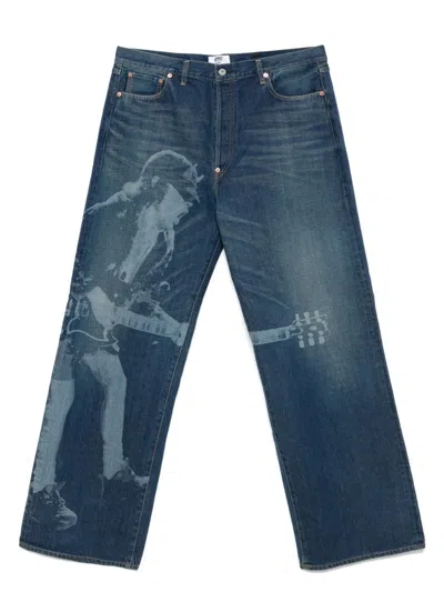 JUNYA WATANABE MEN'S COTTON 100% NATURAL JEANS