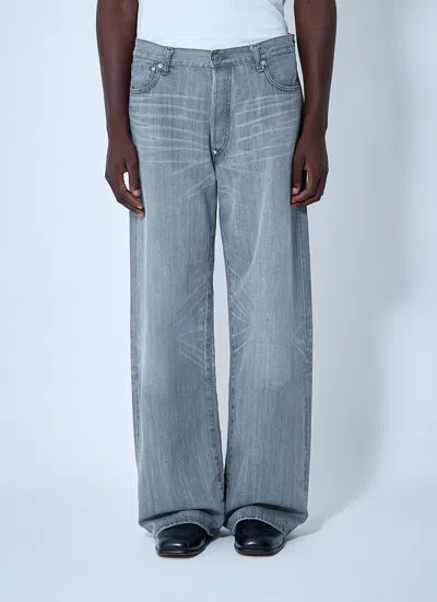 Junya Watanabe Men Five-pocket Jeans In Gray