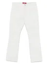 Junya Watanabe Jeans With Logo Application In White