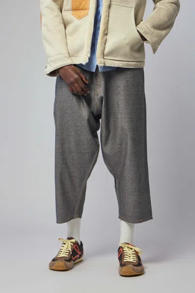 Junya Watanabe Men's Pants | Wq-p221-s26 | Black/gry/bge In Gray