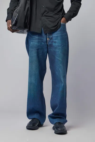 Junya Watanabe Men's Pants | Wq-p902-s26 | Indigo In Blue