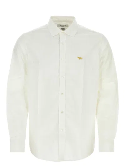 JUNYA WATANABE MEN'S POPLINX MAISON KITSUNE SHIRT