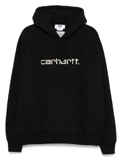 JUNYA WATANABE MEN'S PRINTED COTTON HOODIE