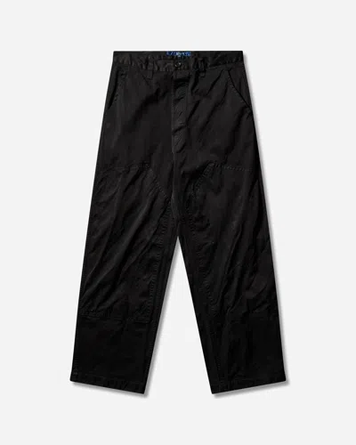 Junya Watanabe Men S Garment Dyed Nylon Pants Black