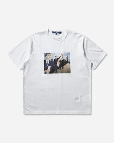Junya Watanabe Men S The Face Blur T-shirt In White