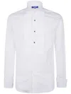 Junya Watanabe Men's Pleated Front Buttoned Cuffs Shirt