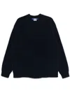 Junya Watanabe Wool Blend Jumper In Black