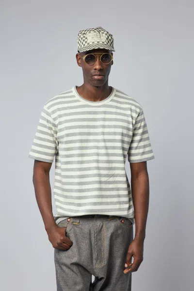 Junya Watanabe Horizontal-stripe T-shirt In Multi