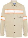 Junya Watanabe Long-sleeved Casual Jacket In Beige
