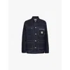 Junya Watanabe Indigo Carhartt Work In Progress Edition Denim Jacket In Indigo